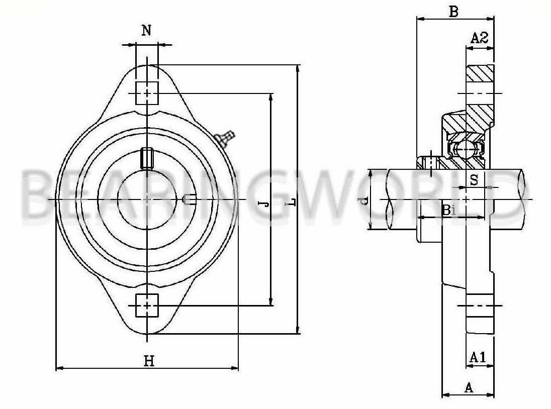 10 Pack SB204-12G Ball Bearings - 3/4" Bore, Farm Equipment Quality